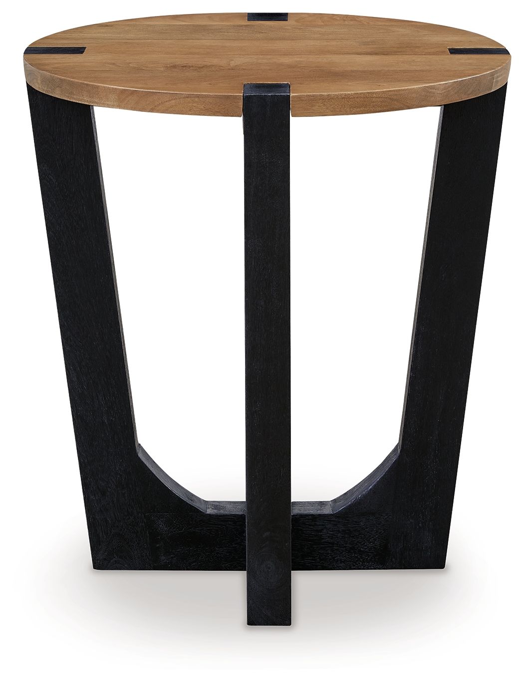 Hanneforth - Brown - Round End Table - Hornell Furniture Outlet