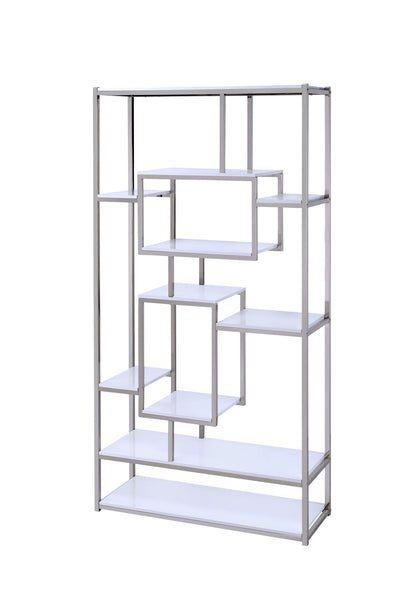 Alize - Bookcase And Desk - White - Hornell Furniture Outlet