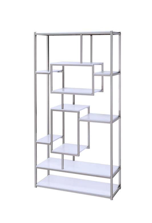 Alize - Bookcase - White - Hornell Furniture Outlet