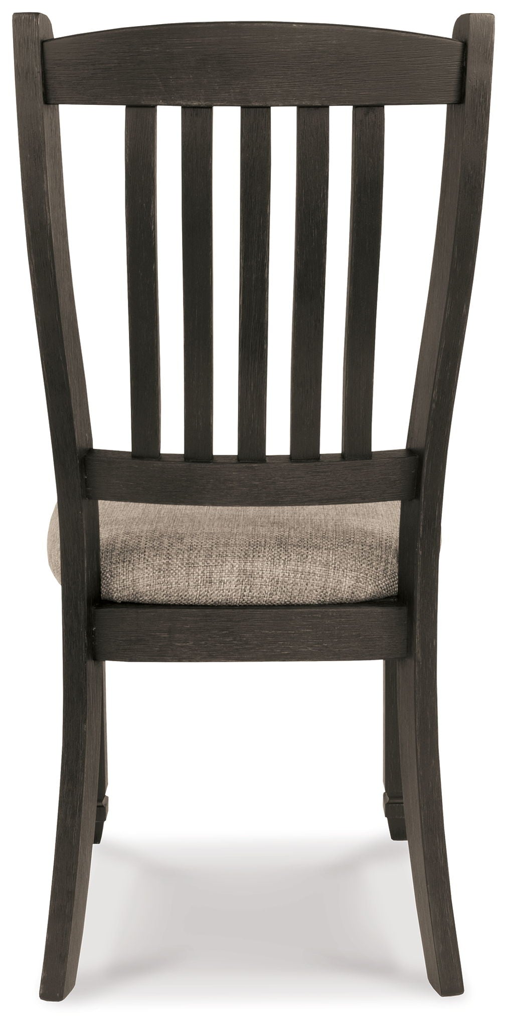 Tyler Creek - Black / Grayish Brown - Dining UPH Side Chair (Set of 2) - Slatback - Hornell Furniture Outlet