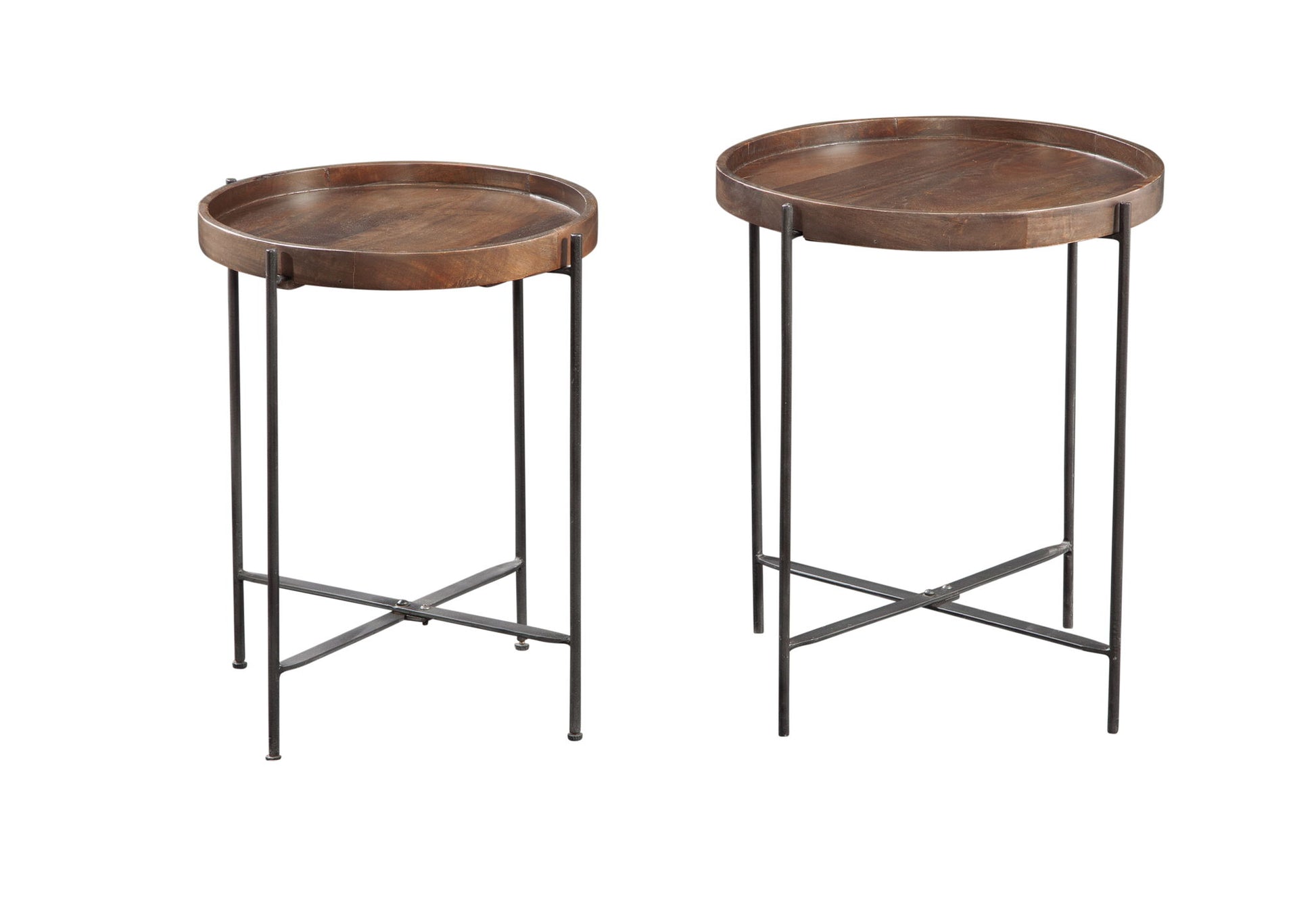 Capri - Nesting Tables - Dark Brown - Hornell Furniture Outlet