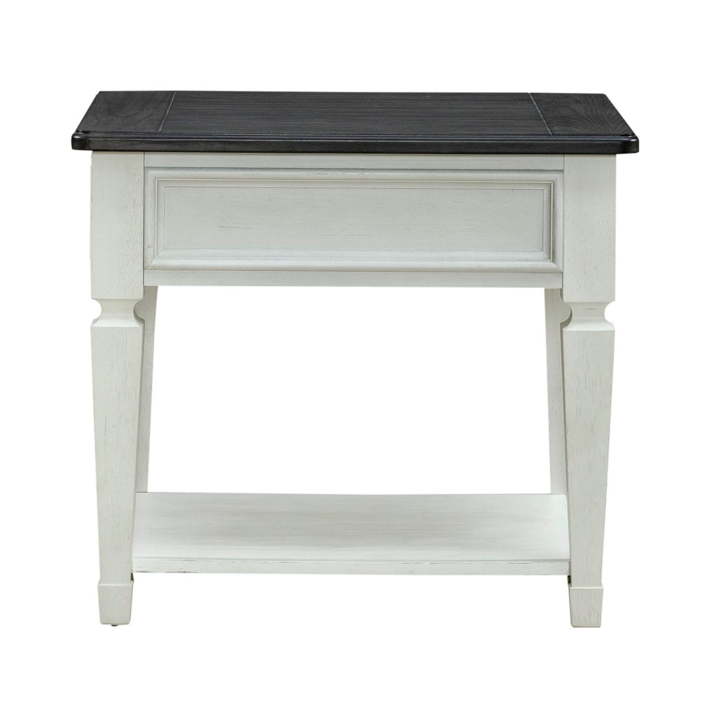 Allyson Park - Drawer End Table - White - Hornell Furniture Outlet