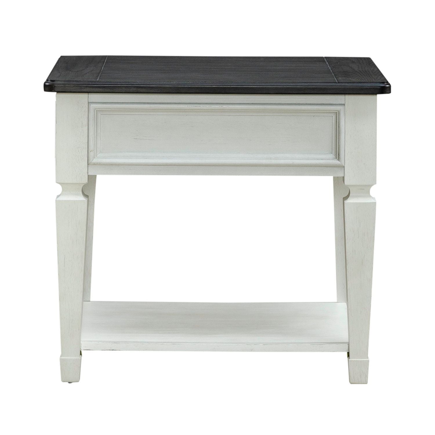 Allyson Park - Drawer End Table - White - Hornell Furniture Outlet