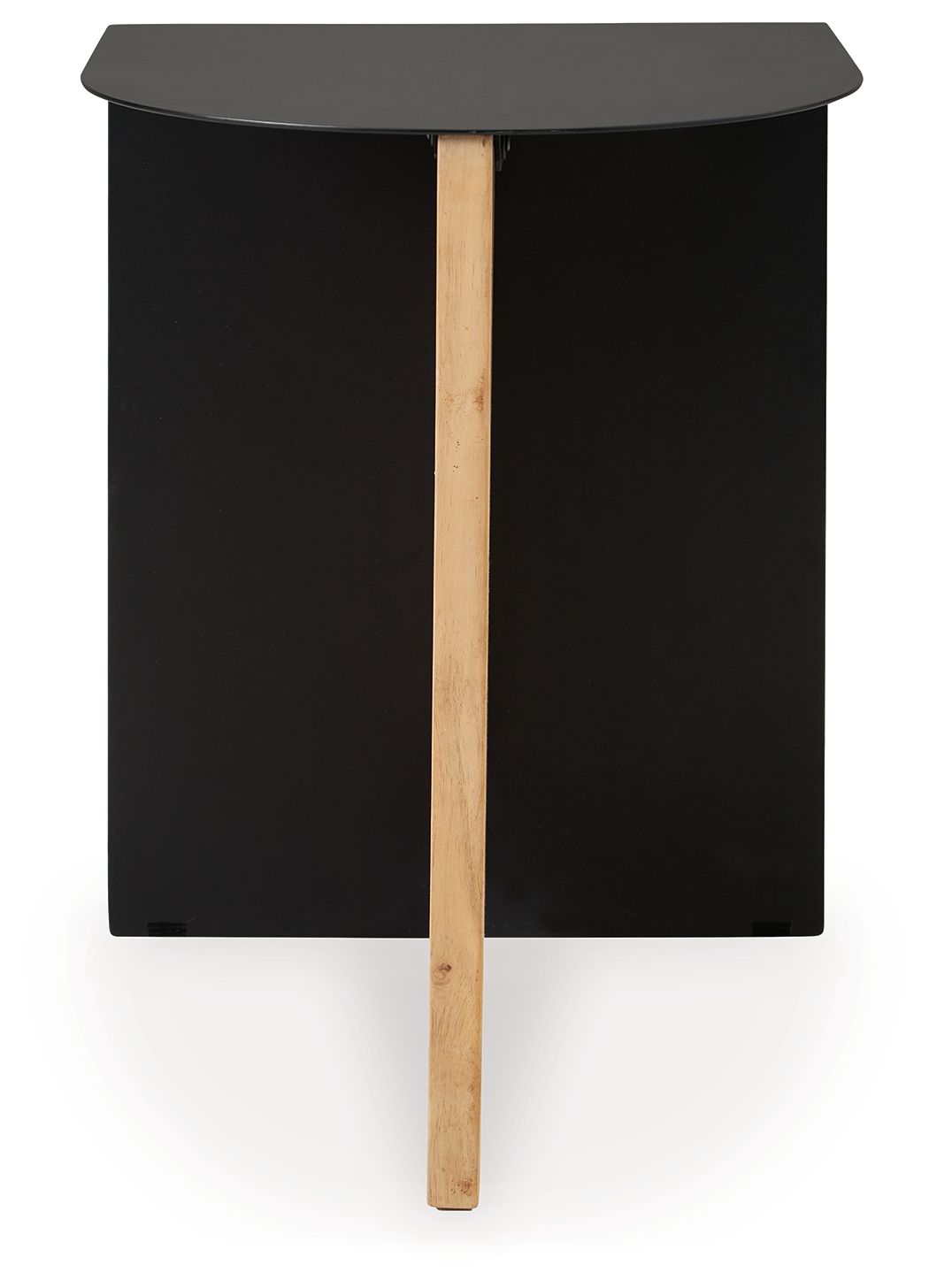 Ladgate - Black / Natural - Accent Table - Hornell Furniture Outlet