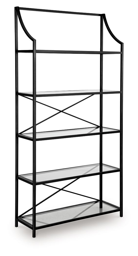 Dakerwell - Antique Black - Bookcase - Hornell Furniture Outlet