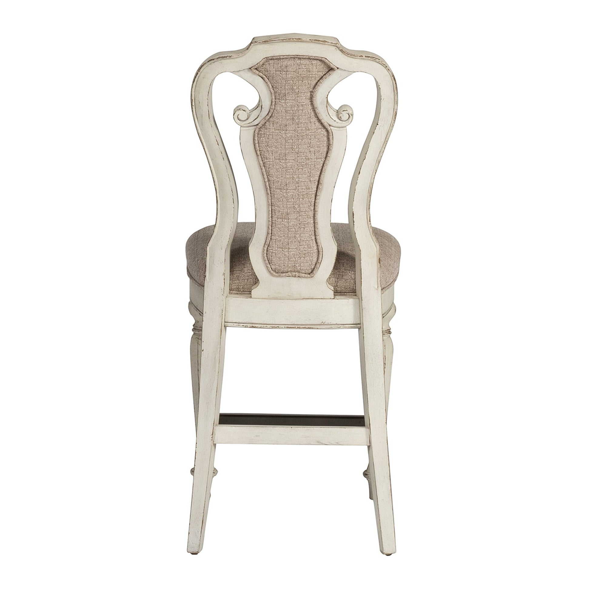 Magnolia Manor - Counter Height Chair - White - Hornell Furniture Outlet