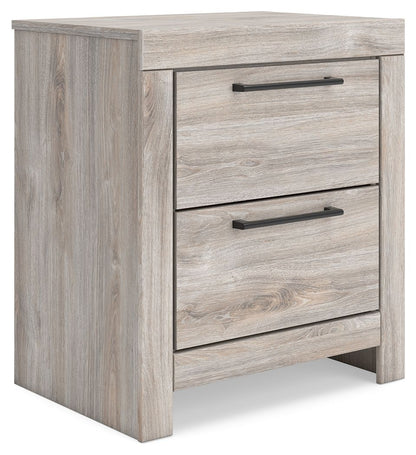 Broachmyn - Two Drawer Night Stand - Hornell Furniture Outlet