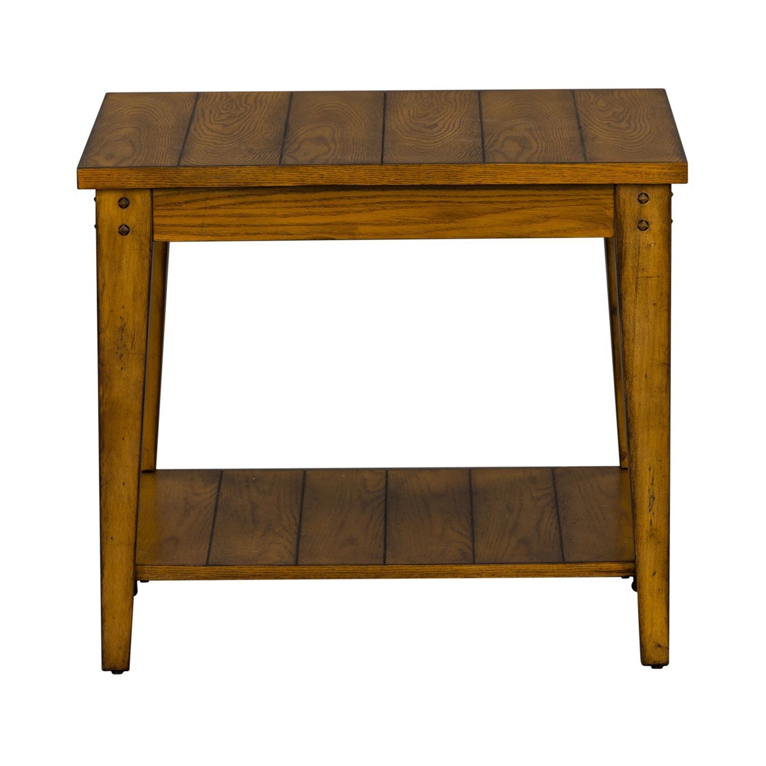 Lake House - Square Lamp Table - Hornell Furniture Outlet