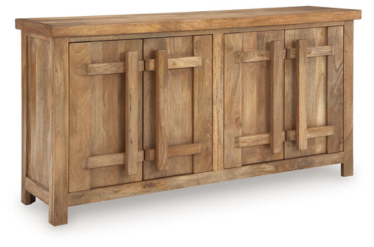 Dresor - Accent Cabinet - Natural - Hornell Furniture Outlet