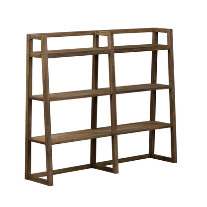 Stone Brook - Credenza Hutch - Dark Brown - Hornell Furniture Outlet