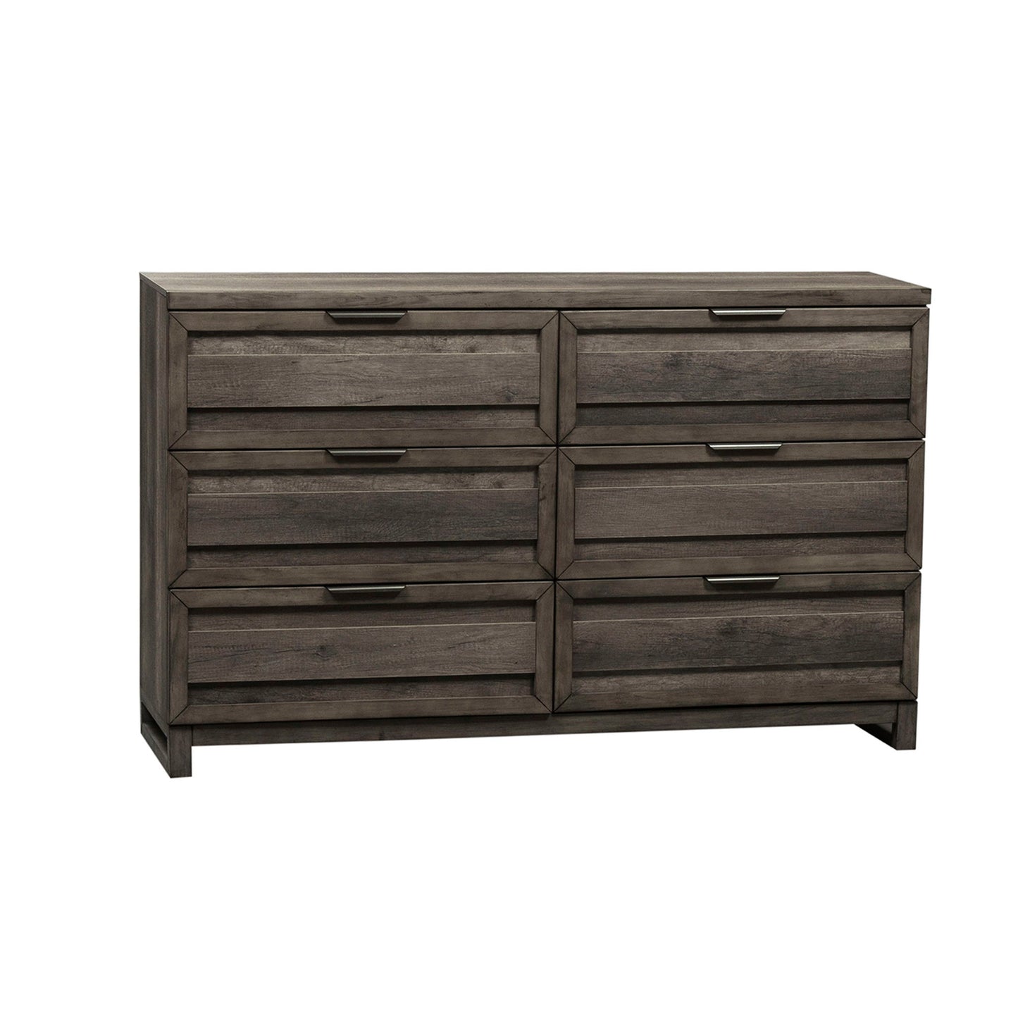 Tanners Creek - 6 Drawer Dresser - Dark Gray - Hornell Furniture Outlet