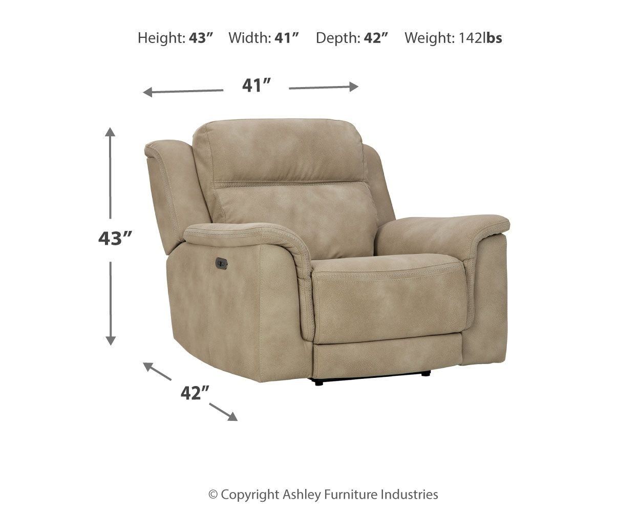 Next - Gen Durapella - Power Recliner - Hornell Furniture Outlet