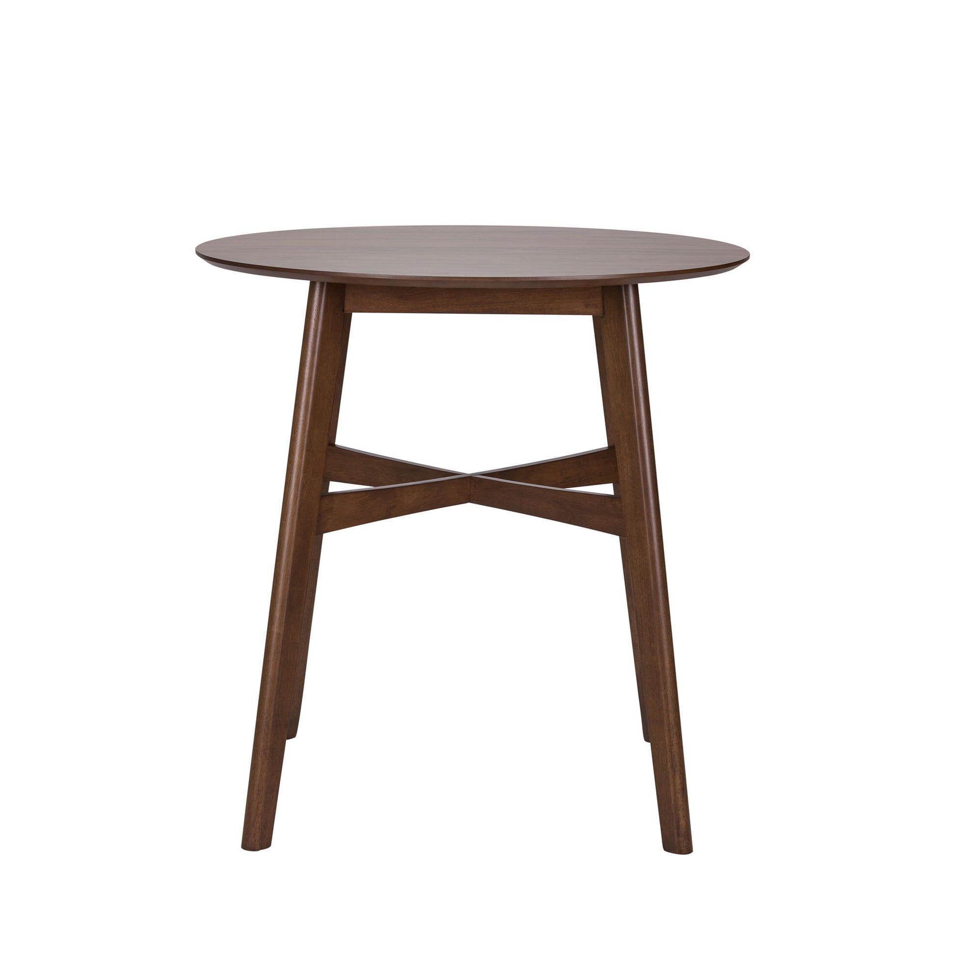 Space Savers - 5 Piece Gathering Table Set - Dark Brown - Hornell Furniture Outlet