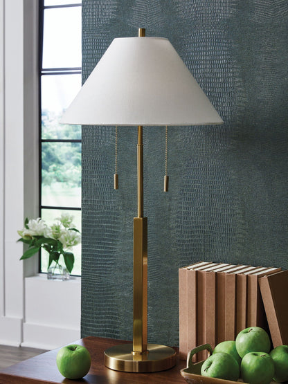 Haigwood - Metal Lamp - Hornell Furniture Outlet