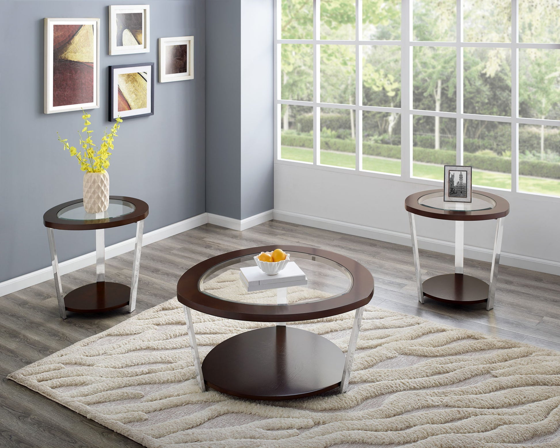 Duncan - Cocktail Table - Brown - Hornell Furniture Outlet