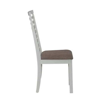 Brook Bay - Upholstered Ladder Back Side Chair - Hornell Furniture Outlet