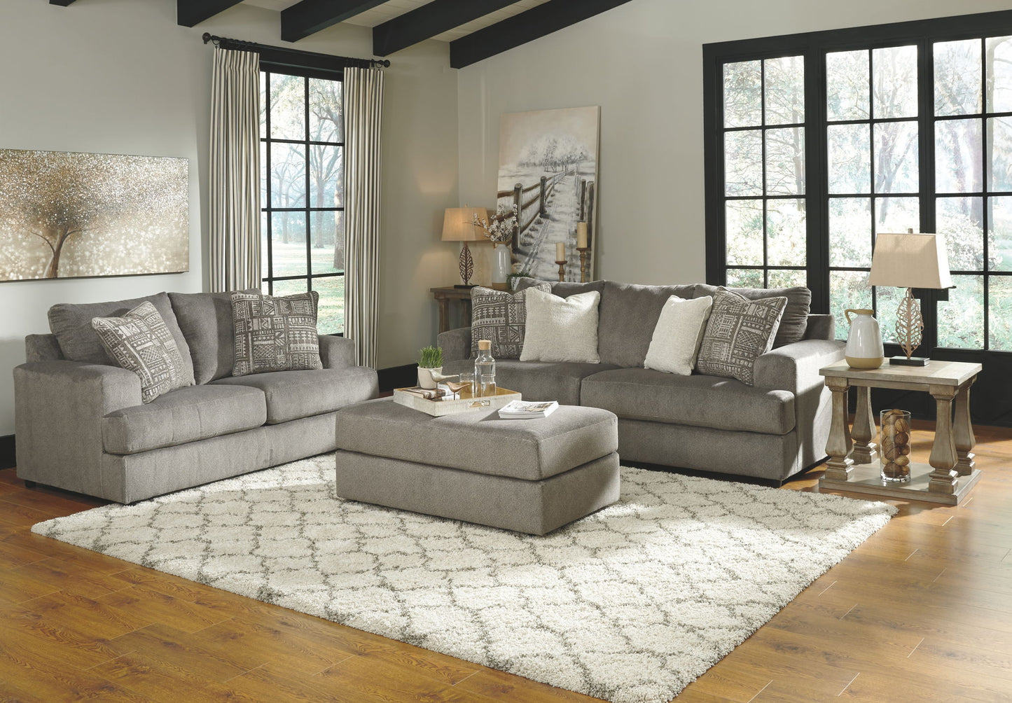 Soletren - Stationary Sofa - Hornell Furniture Outlet