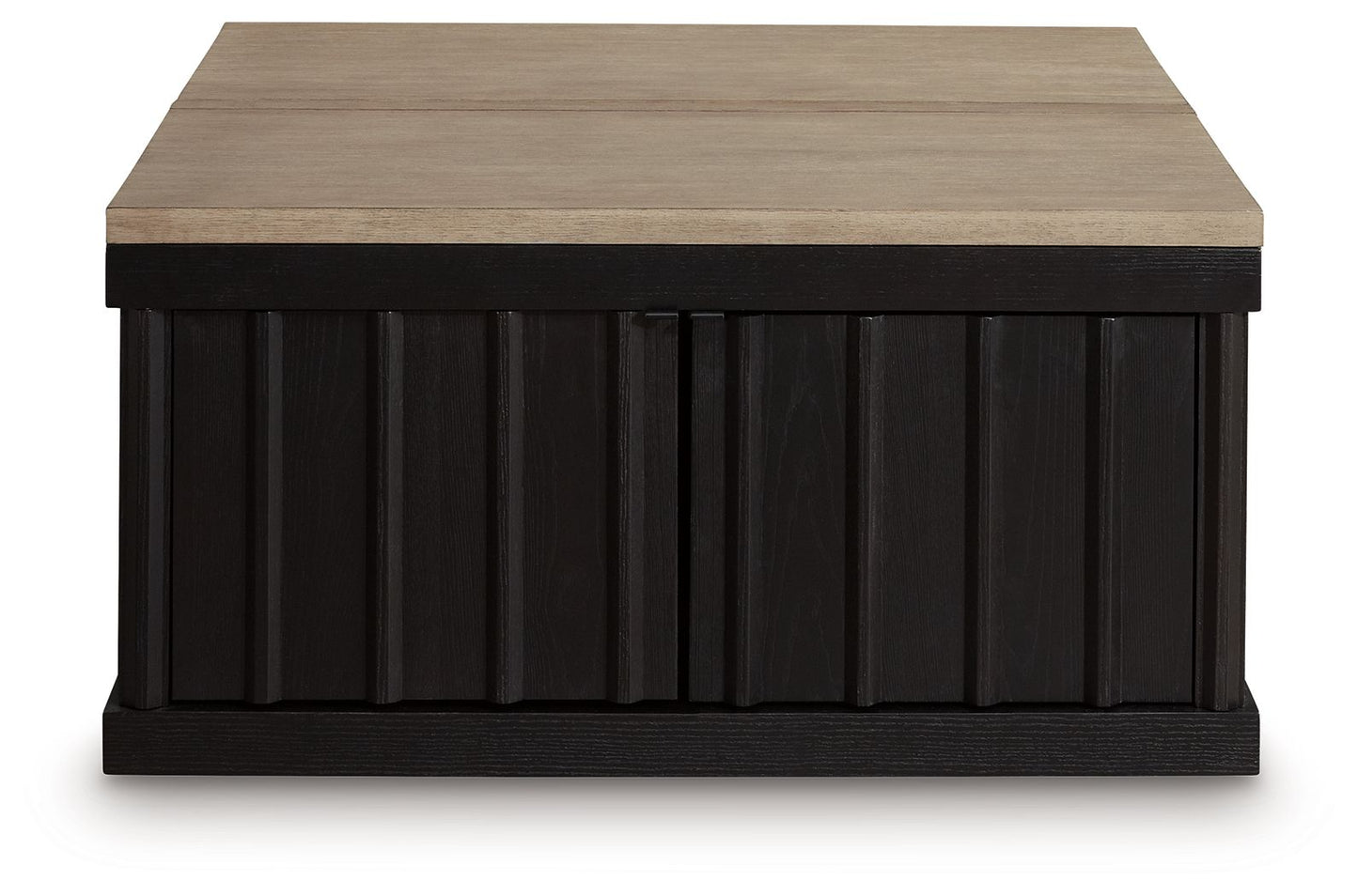 Rylandyn - Lift Top Cocktail Table - Black / Light Brown - Hornell Furniture Outlet