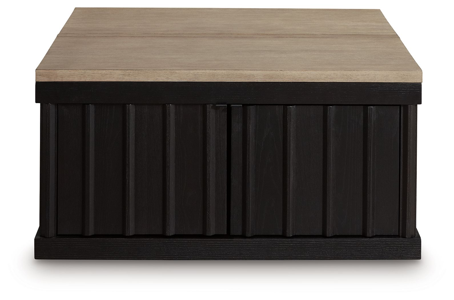 Rylandyn - Lift Top Cocktail Table - Black / Light Brown - Hornell Furniture Outlet