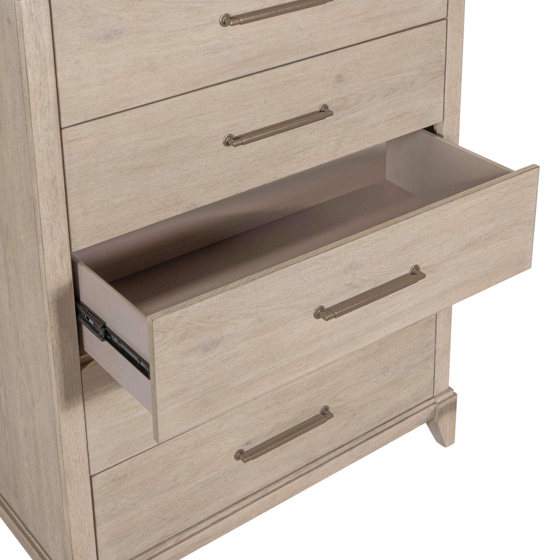 New Haven - 5 Drawer Chest - White - Hornell Furniture Outlet