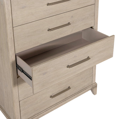 New Haven - 5 Drawer Chest - White - Hornell Furniture Outlet