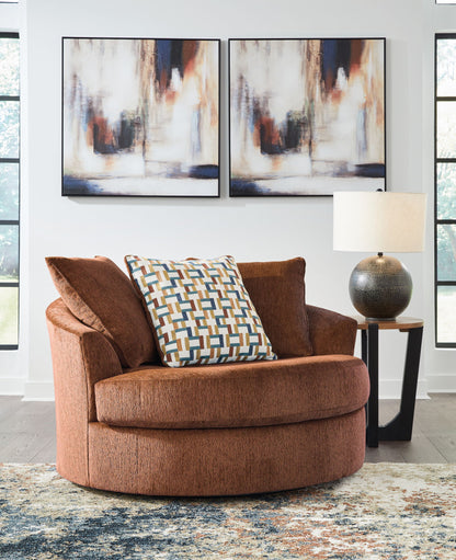 Laylabrook - Oversized Swivel Accent Chair - Hornell Furniture Outlet