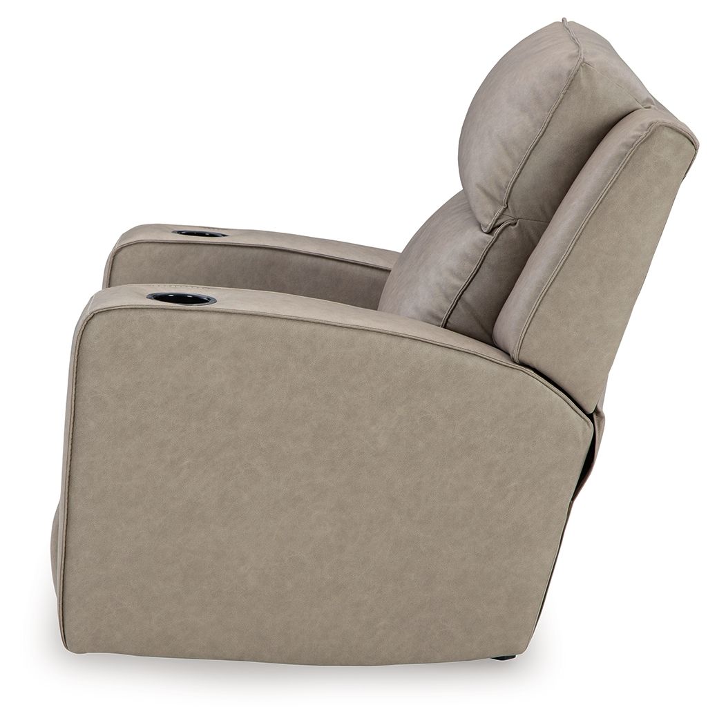 Lavenhorne - Pebble - Rocker Recliner - Hornell Furniture Outlet