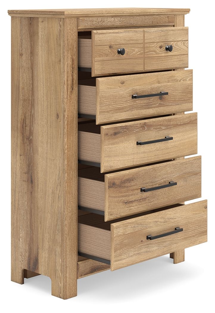 Makidern - Five Drawer Chest - Hornell Furniture Outlet
