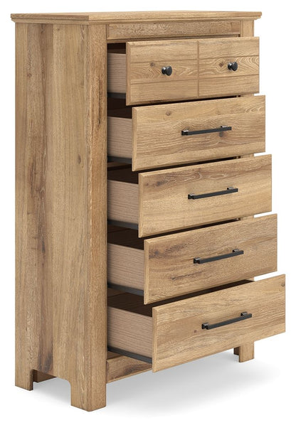 Makidern - Five Drawer Chest - Hornell Furniture Outlet