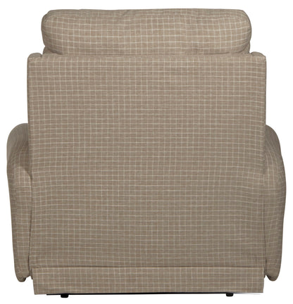 Justine - Lay Flat Extra Wide Recliner - Sandstone - Hornell Furniture Outlet