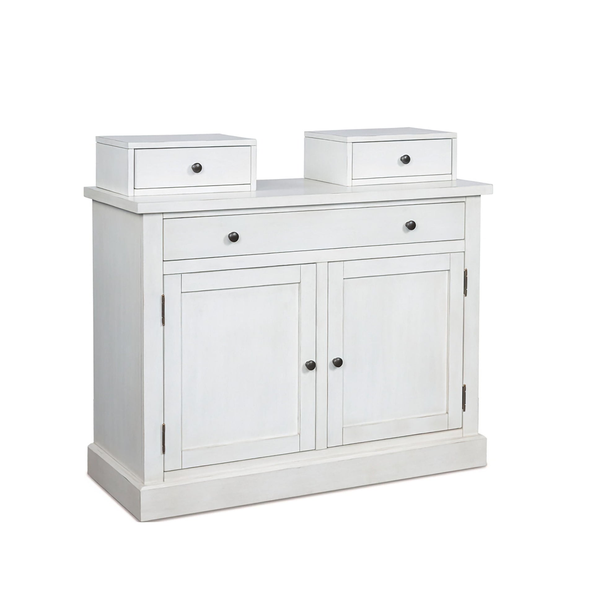 Greddinton - Bakers Rack Base - White - Hornell Furniture Outlet