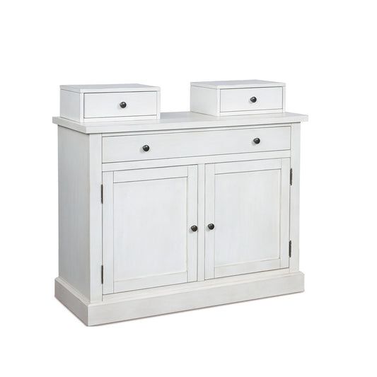 Greddinton - Bakers Rack Base - White - Hornell Furniture Outlet