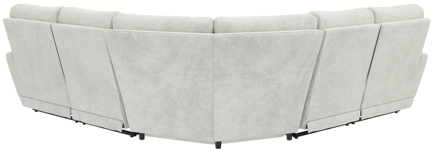 Majesty - Deep Seating Power Reclining Sectional - Hornell Furniture Outlet