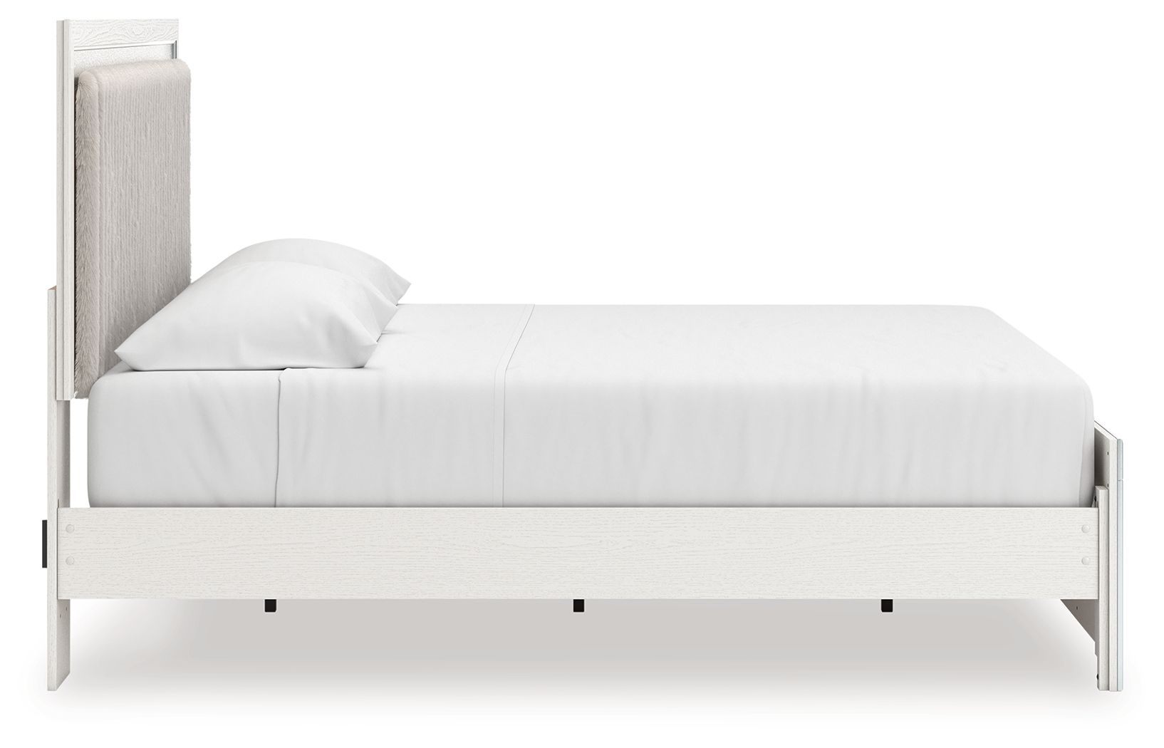 Zuraleus - Upholstered Panel Platform Bed With Roll Slats - Hornell Furniture Outlet