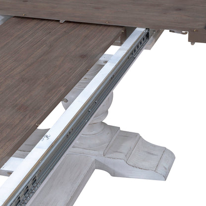 River Place - Trestle Table - White - Hornell Furniture Outlet