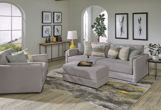 Trevor - Storage Ottoman - Hornell Furniture Outlet