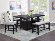 Yves - Counter Height Dining Room Set - Hornell Furniture Outlet