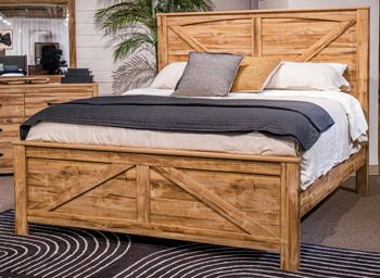 Maystonna - Crossbuck Panel Headboard - Hornell Furniture Outlet