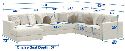 Ritzy - Modular Sofa - Hornell Furniture Outlet