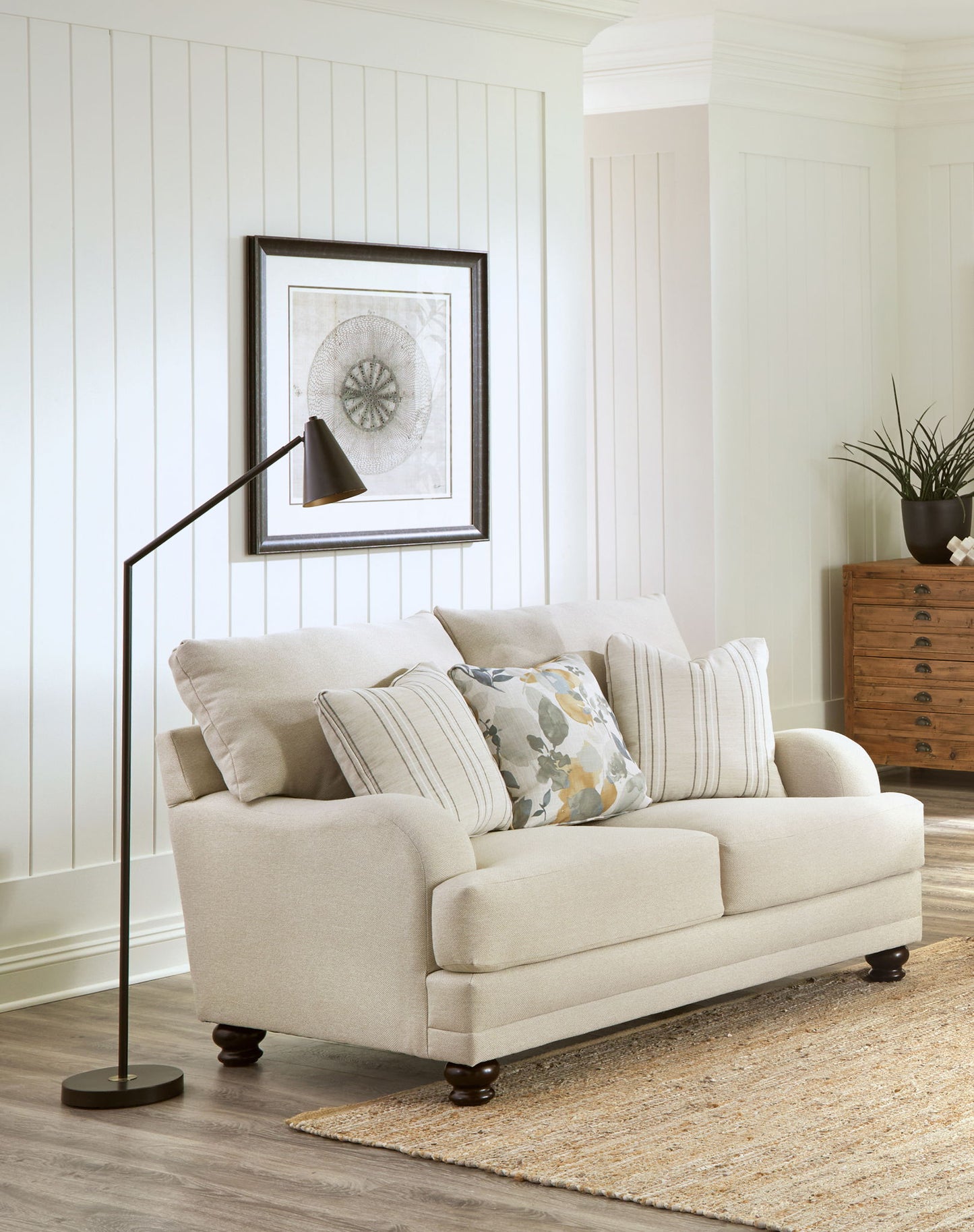 Jonesport - Loveseat - Wheat - Hornell Furniture Outlet