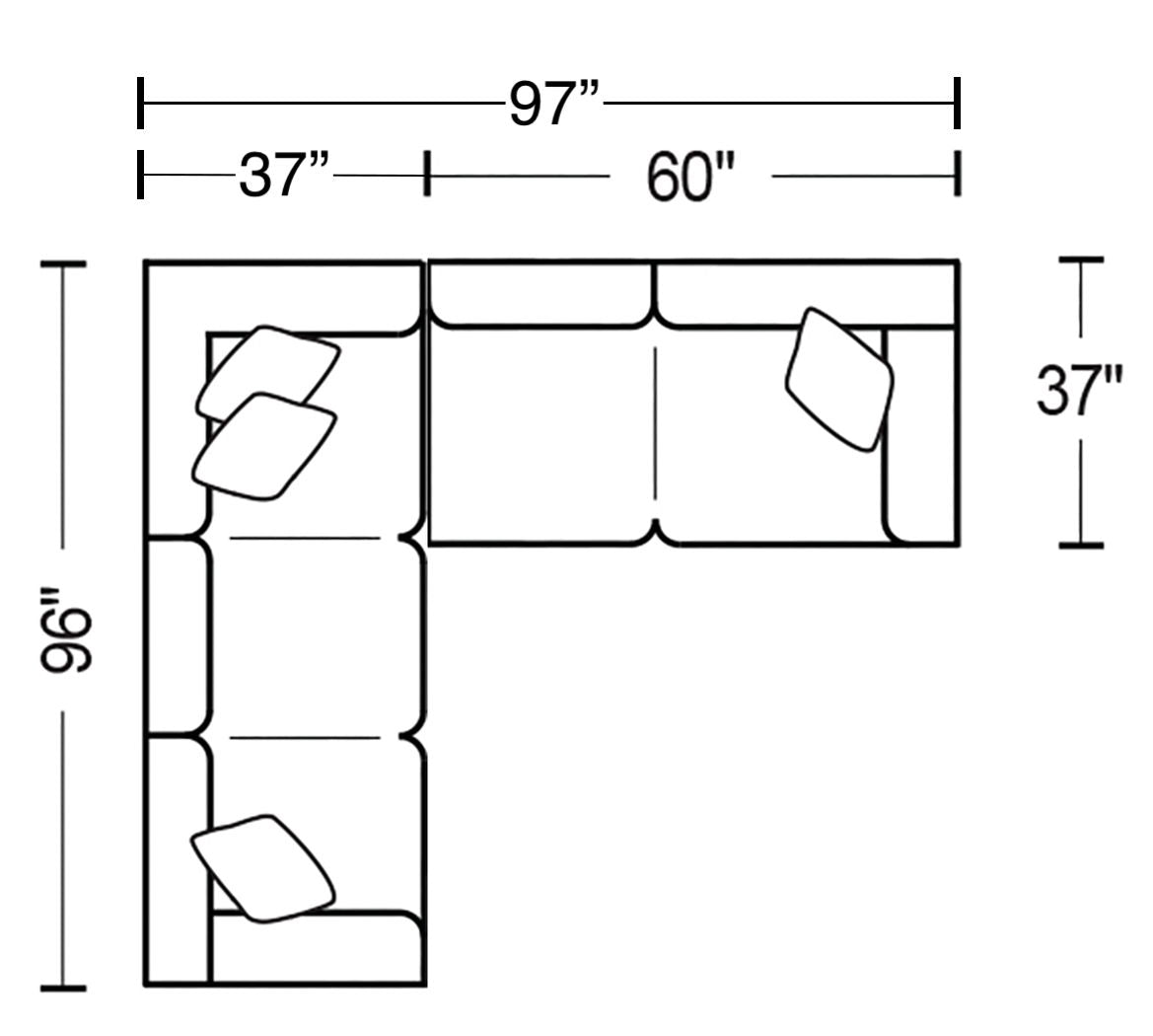 Harper - Sectional - Hornell Furniture Outlet