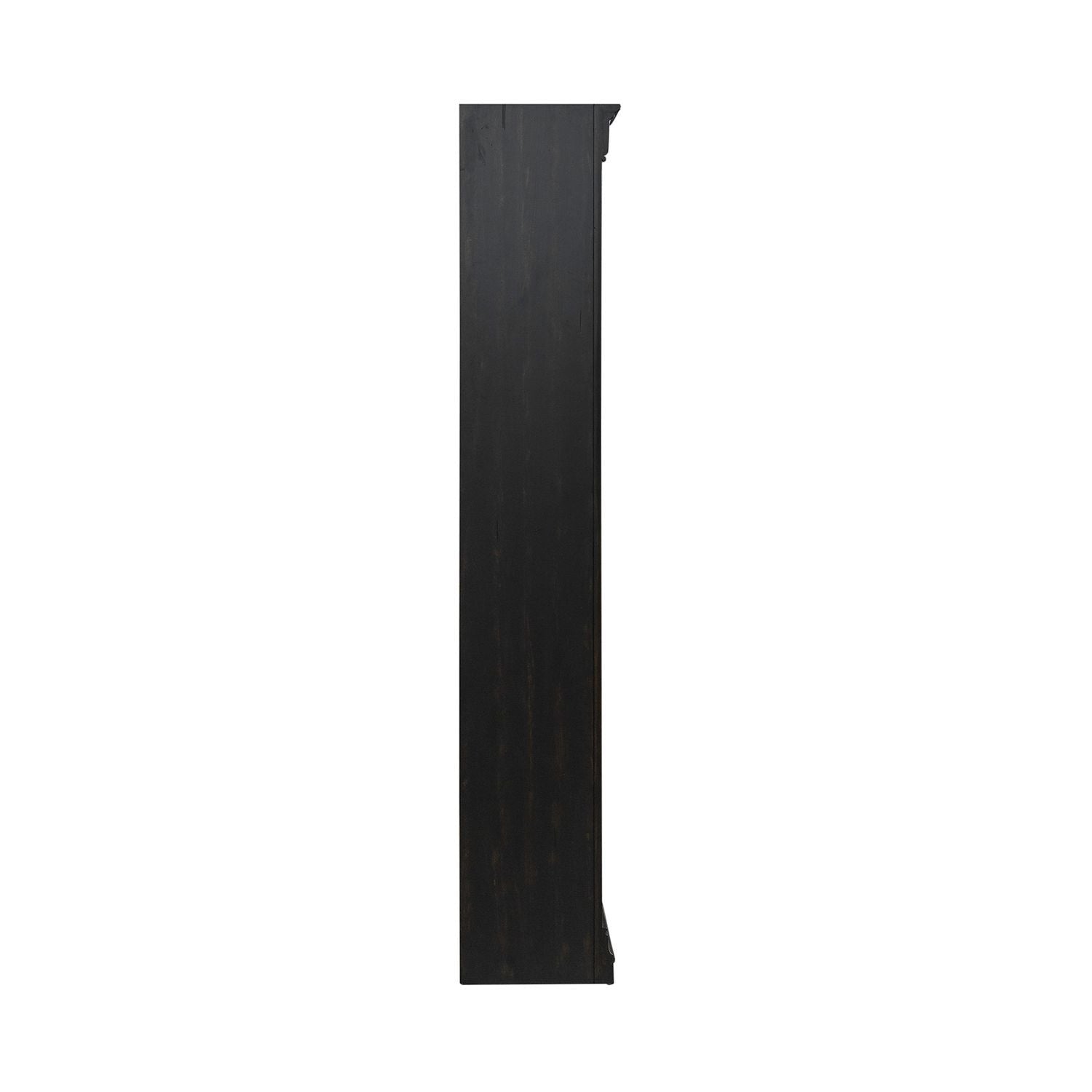 Meritage - 2 Piece Bunching Bookcase - Black - Hornell Furniture Outlet