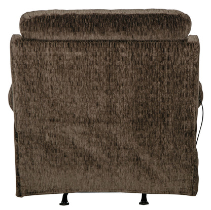 Refresher - Power Headrest Power Rocker Recliner With CR3 Heat / Massage / Lumbar - Hornell Furniture Outlet