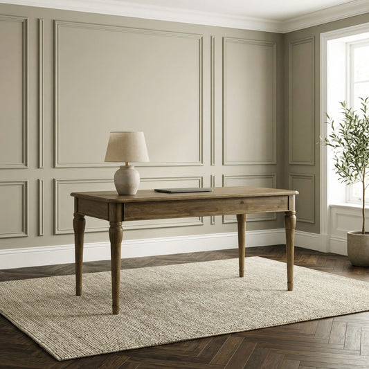 Hickory Grove - Writing Desk - Heirloom Brown - Hornell Furniture Outlet