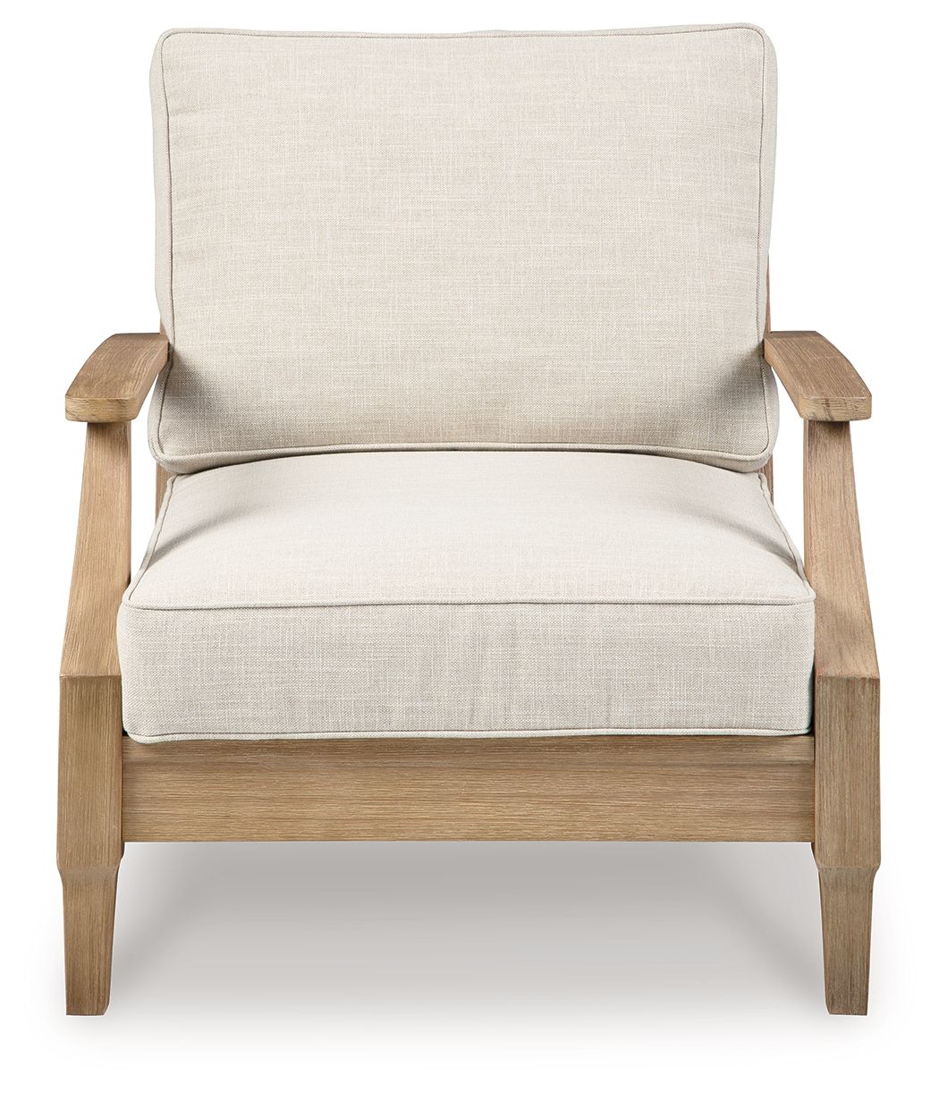 Carter Hall - Beige - Lounge Chair With Cushion - Hornell Furniture Outlet