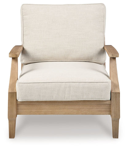 Carter Hall - Beige - Lounge Chair With Cushion - Hornell Furniture Outlet