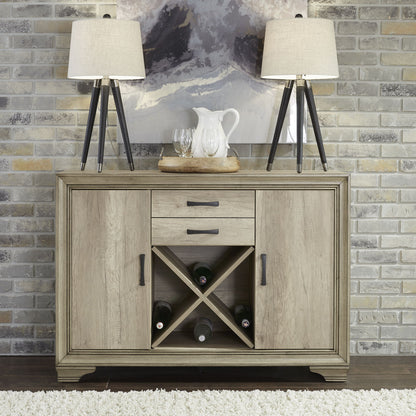 Sun Valley - Server - Light Brown - Hornell Furniture Outlet