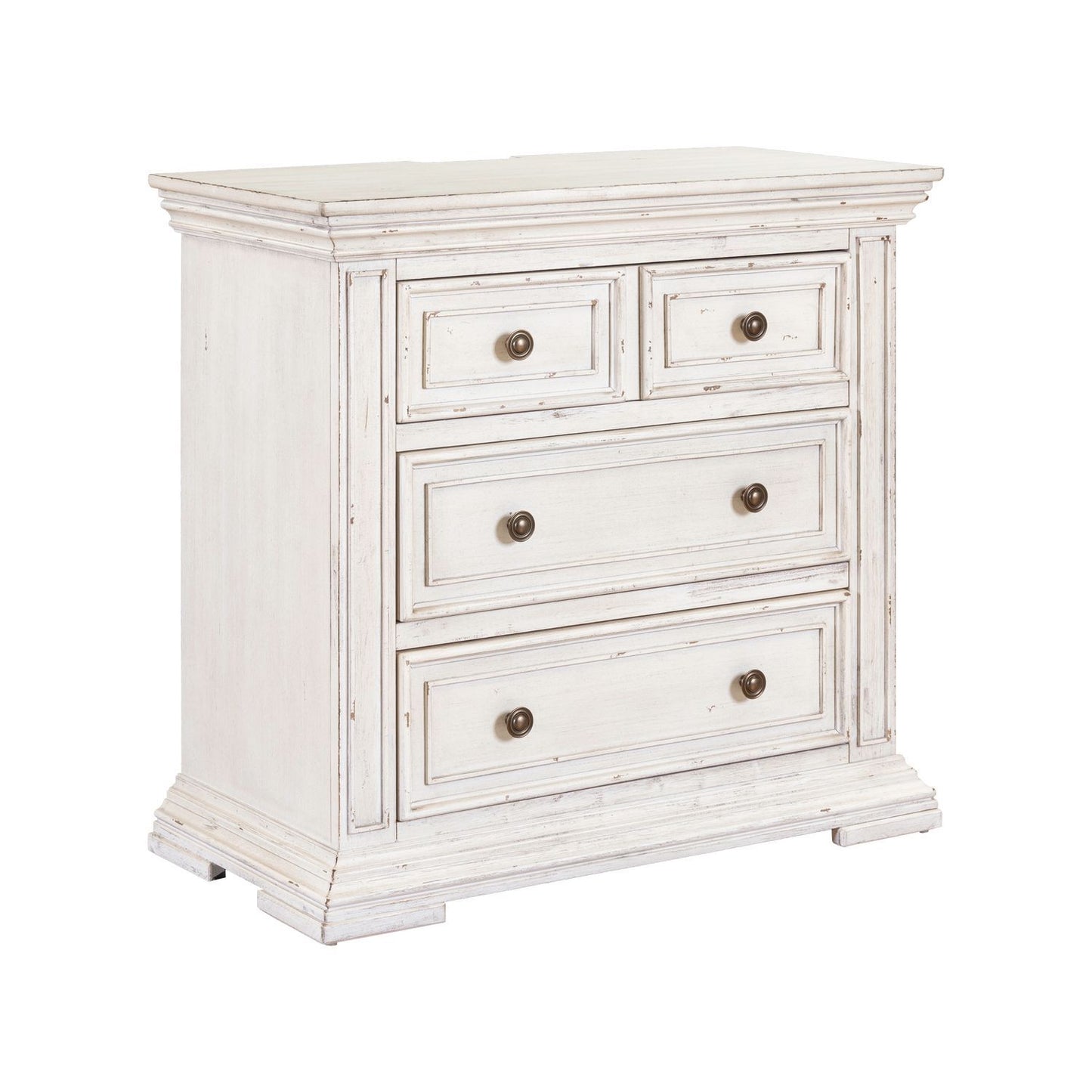 Big Valley - Bedside Chest With Charging Station - Hornell Furniture Outlet