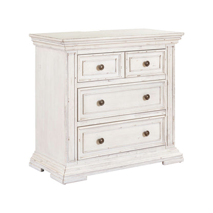 Big Valley - Bedside Chest With Charging Station - Hornell Furniture Outlet