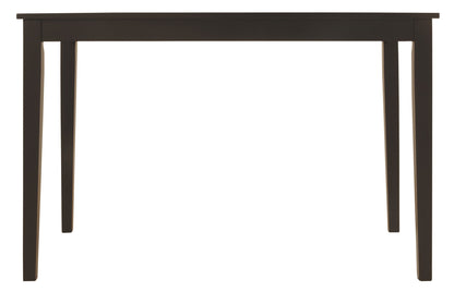 Kimonte - Dark Brown - Rectangular Dining Room Table - Hornell Furniture Outlet